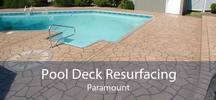 Pool Deck Resurfacing Paramount