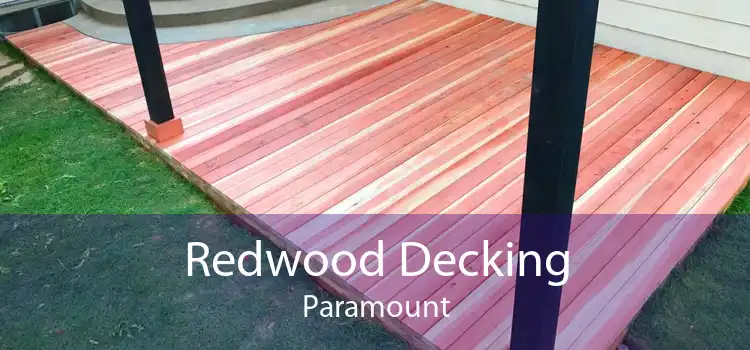 Redwood Decking Paramount