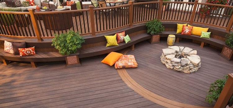 Gray TREX Decking in Paramount, CA