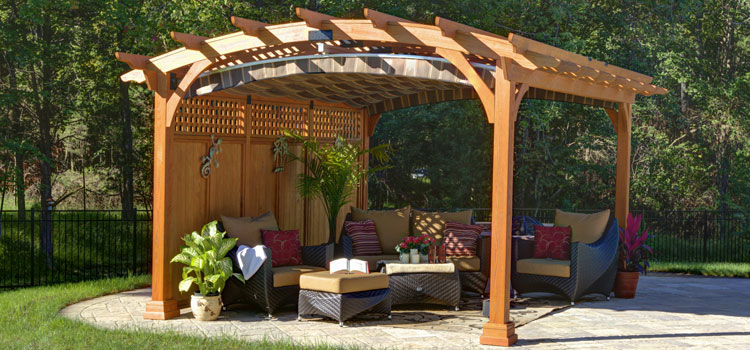 Modern Wood Pergola Installation in Paramount, CA